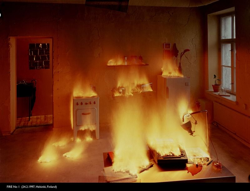 “FIRE No 1 (24.2.1997, Helsinki, Finland)”.