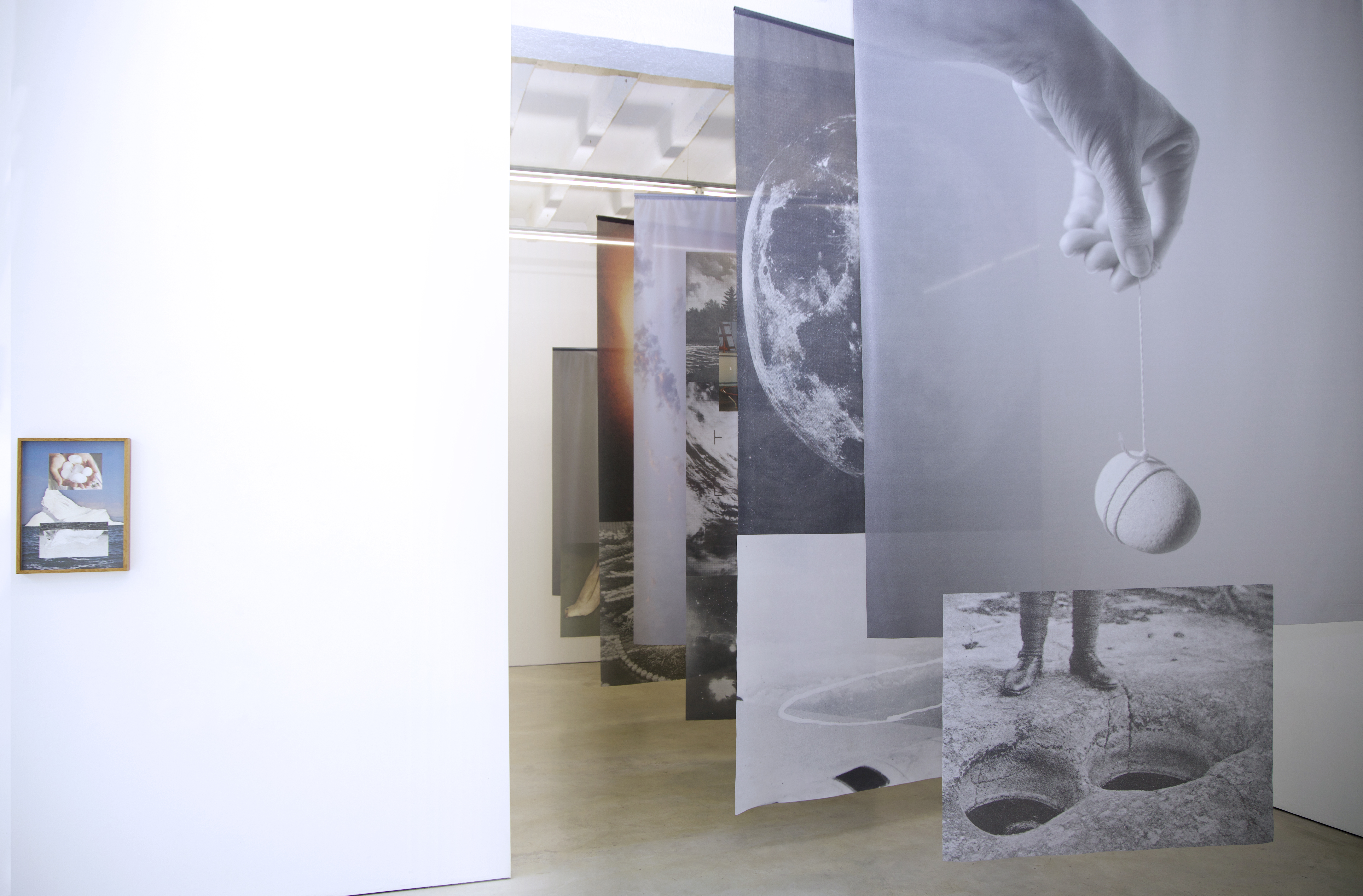 Installation view of Gravity Experiments and Cyclic Phenomena at Persons Projects, Berlin, 2022