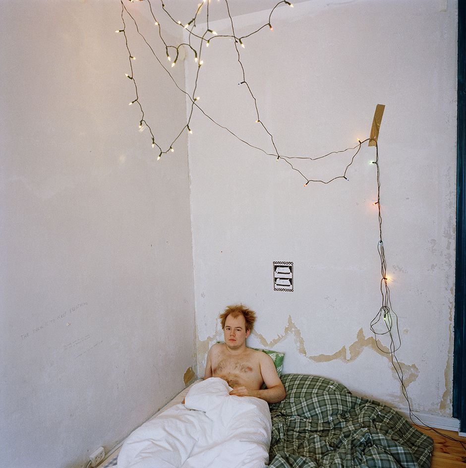 Christer at my place, Arabia, 1998