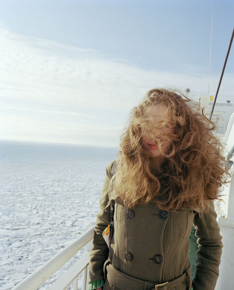 Janine in the wind, 2006